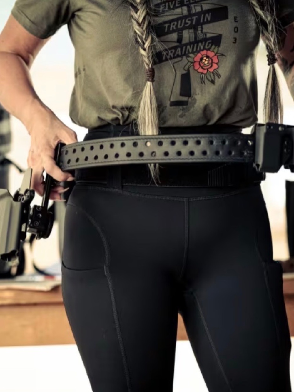 Women’s 5.11 Tactical Carry Holster Leggings Large